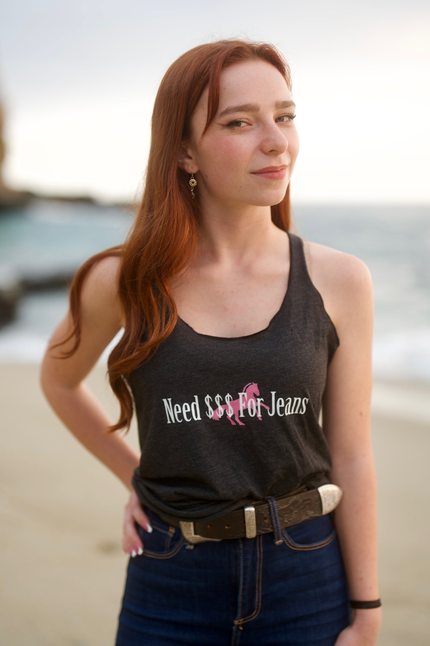 Jean Money Tank