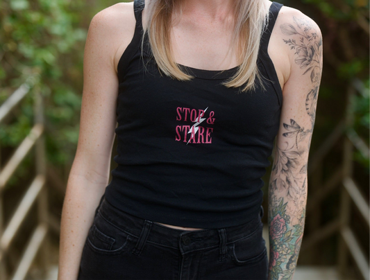 Stop And Stare tank top